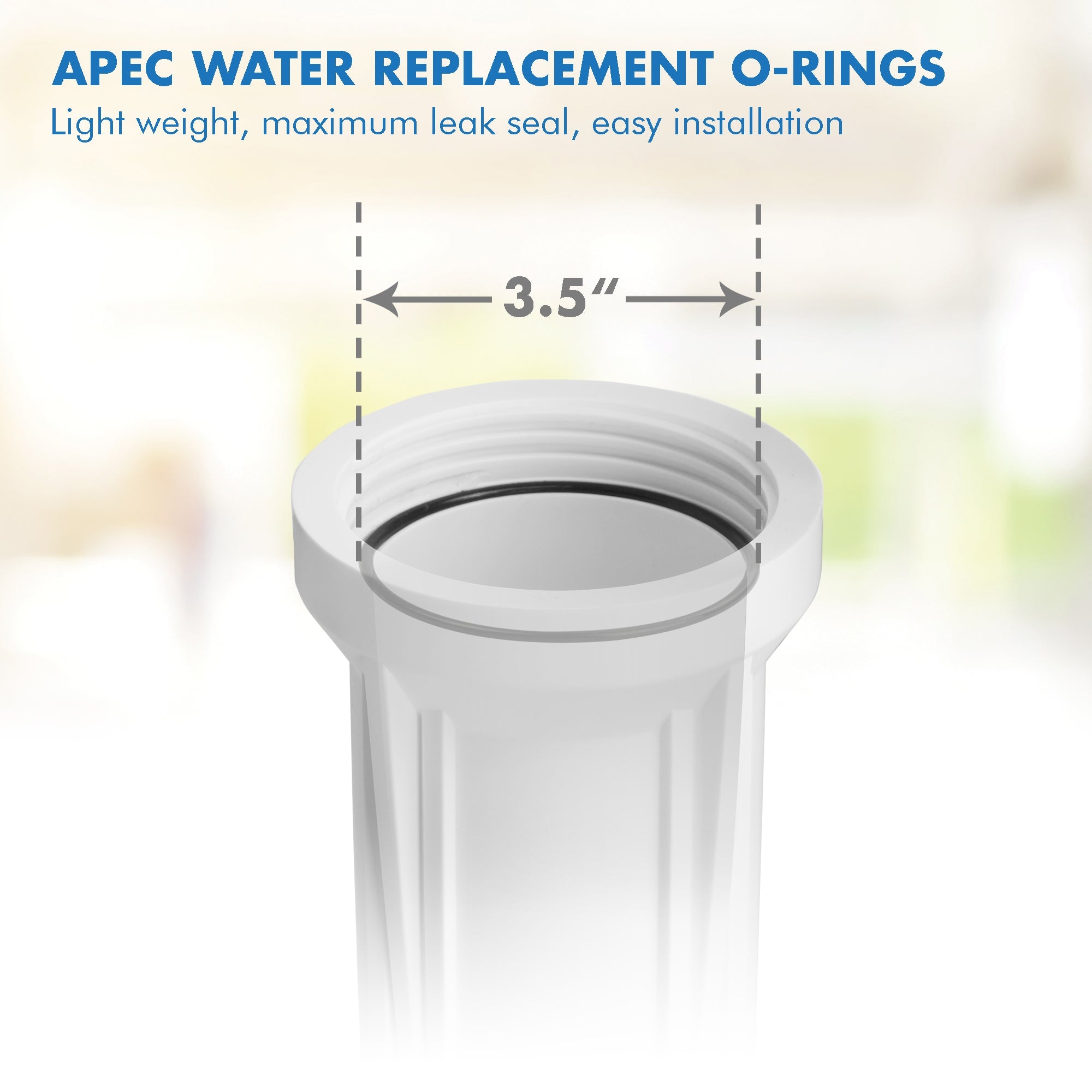 O-Ring for 10'' APEC RO Filter Housings (Set of 3)