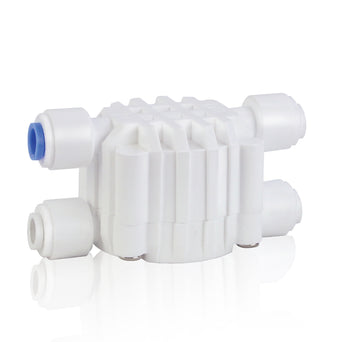 Automatic Shutoff Valve on a white background