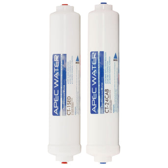 APEC RO Replacement Filters Pre-filter Set for ULTIMATE RO-QUICK90 Reverse Osmosis Systems (Stages 1 and 2)