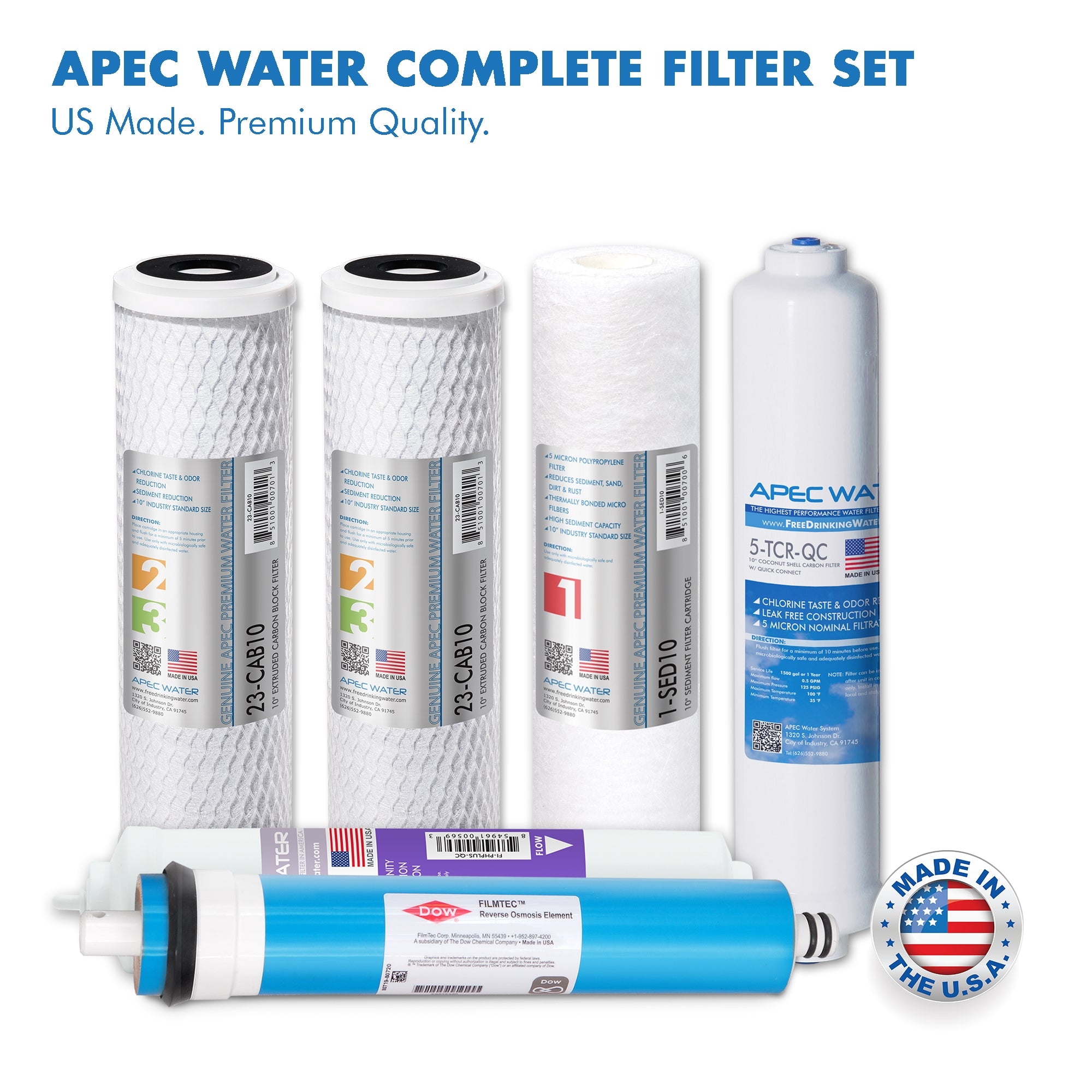 RO-PH90 – Ultimate Alkaline Mineral 90 GPD 6-Stage High Output Reverse Osmosis Water Systems for Drinking Water, WQA Certified