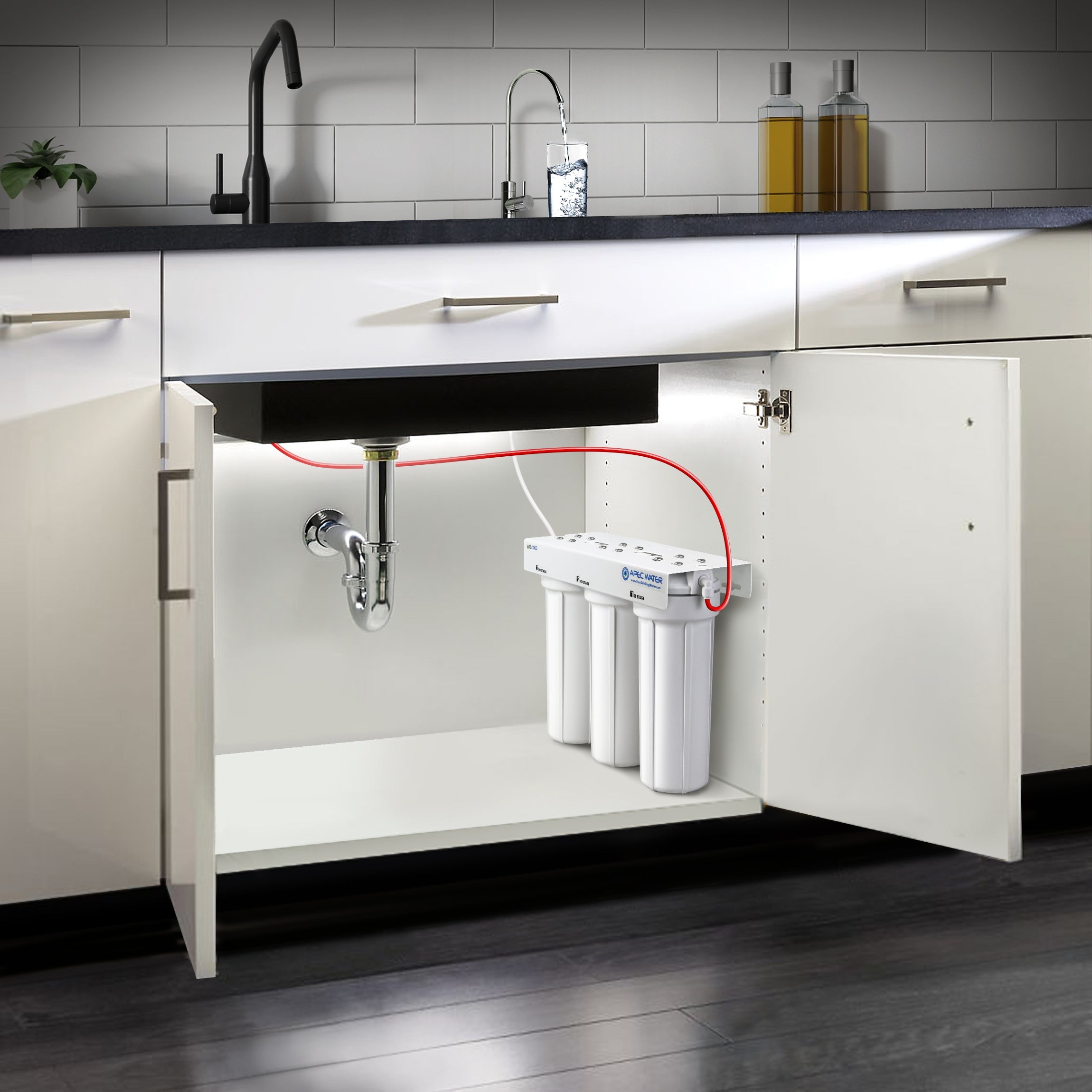 WFS-1000 - Super Capacity Premium Quality 3 Stage Water Filtration System