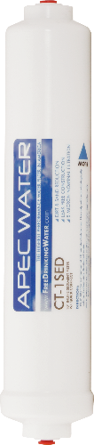 APEC ULTIMATE Inline Sediment Pre-filter 10 Inch, with 1/4"Quick-Connect